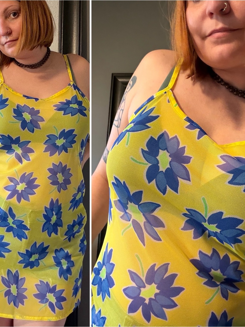 Vintage 90s Jantzen Mesh Dress